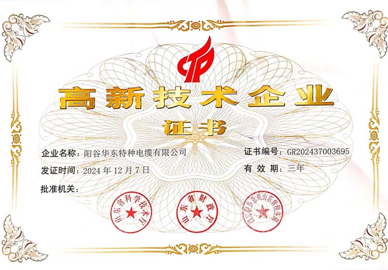 高新技術企業認證